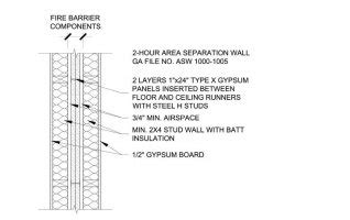 Townhouse Fire-Rated Wall | The Building Code Forum