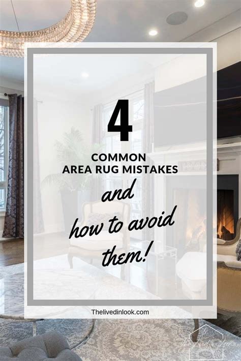 4 Common Area Rug Mistakes And How To Avoid Them Area Rug Placement