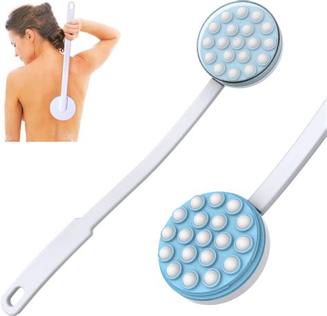 Back Lotion Applicator And Massager By Body Long Handheld Self Handhled Easy Reach For Sunscreen