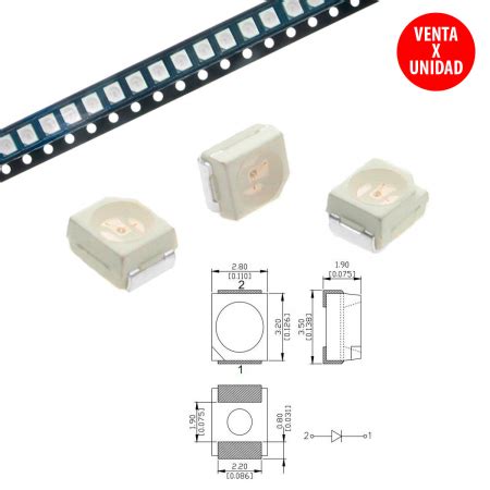 Diodo Led Smd Blanco Calido Diodos Leds Componentes