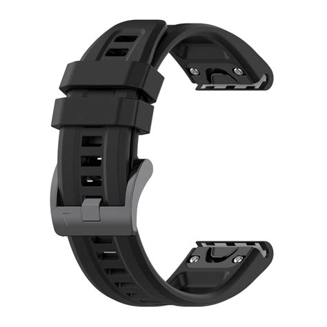 Lobo 20mm Quickchange Silicone Strap For Garmin Fenix 5s6s7s And More