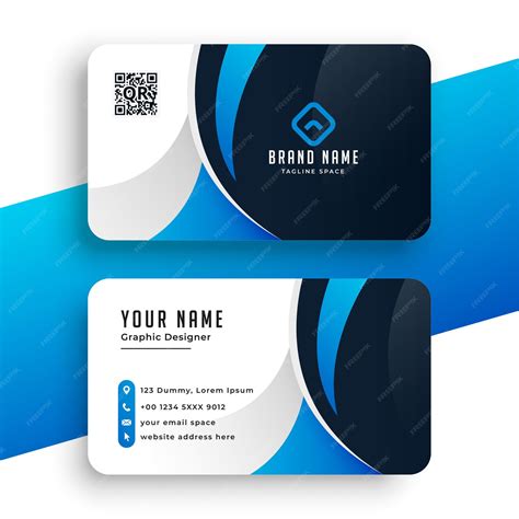 corporate business card template
