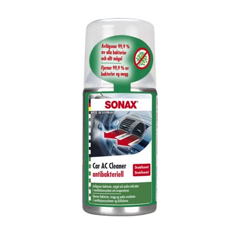 Sonax Car A C Cleaner Anti Bacterial Solutie Curatare AC