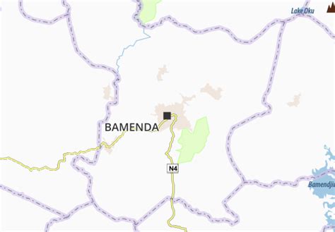 MICHELIN Bamenda map - ViaMichelin