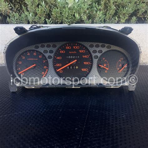 Car And Truck Gauges Ek Honda Civic Vti Ek4 Ukdm Speedometer Amber Dials Cluster Jdm Si Ek9 Car