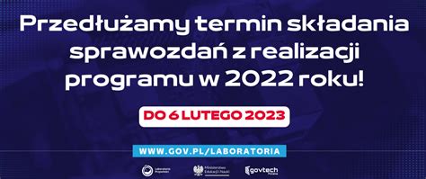 Przed U Amy Termin Sk Adania Sprawozda Z Realizacji Programu W