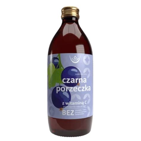 Czarna Porzeczka sok z naturalną witaminą C 500ml cena opinie