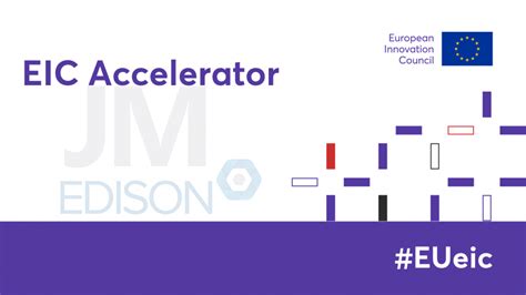 EIC Accelerator Programme JM Edison