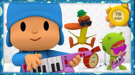 Pocoyo E Nina Aprenda Musica Minutos Desenhos Animados Para