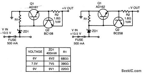 Automotive Voltage Regulator Circuit