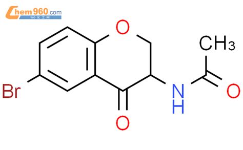 61961 57 7 Acetamide N 6 Bromo 3 4 Dihydro 4 Oxo 2H 1 Benzopyran 3 Yl