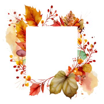 Fall Frame PNG Transparent Images Free Download | Vector Files | Pngtree