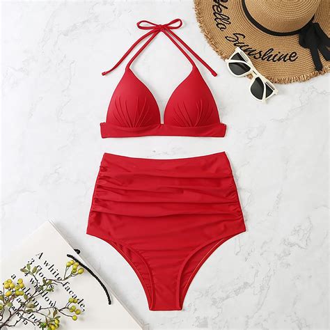 Snowsong Swim Suits For Women Bikini Sets Womens Swimsuit Piece Split