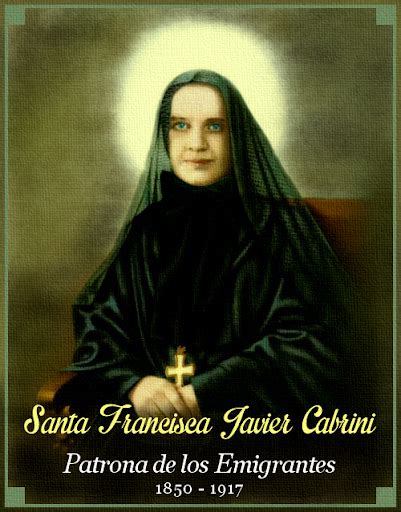 Corazón de Jesús en Vos Confío Santa Francisca Javiera Cabrini 22 de