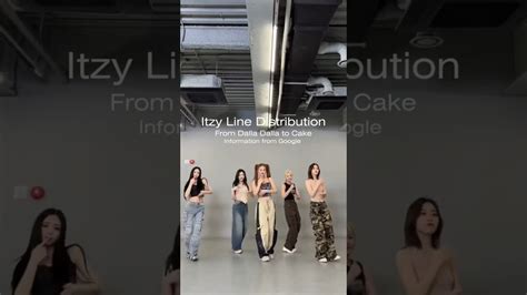 Itzy Line Distribution From Dalla Dallas To Cake YouTube