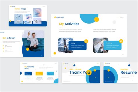 Modern Resume PowerPoint, Presentation Templates | GraphicRiver