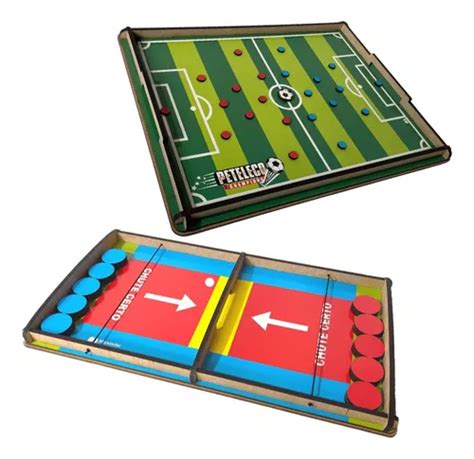 Kit Jogo De Tabuleiro Futebol Dedo Chute Certo Educativo Frete grátis