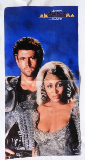 POSTER MAD Max Beyond Thunderdome Mel Gibson Tina Turner 59 X 27 5