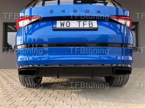 Spoiler Dyfuzor Zderzaka Ty Skoda Kodiaq Tfb Tuning