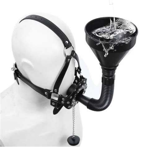 Bdsm Mouth Gag Sex Adlut Toys Piss Funnel Slave Fetish Harness Gay Restraints Ebay