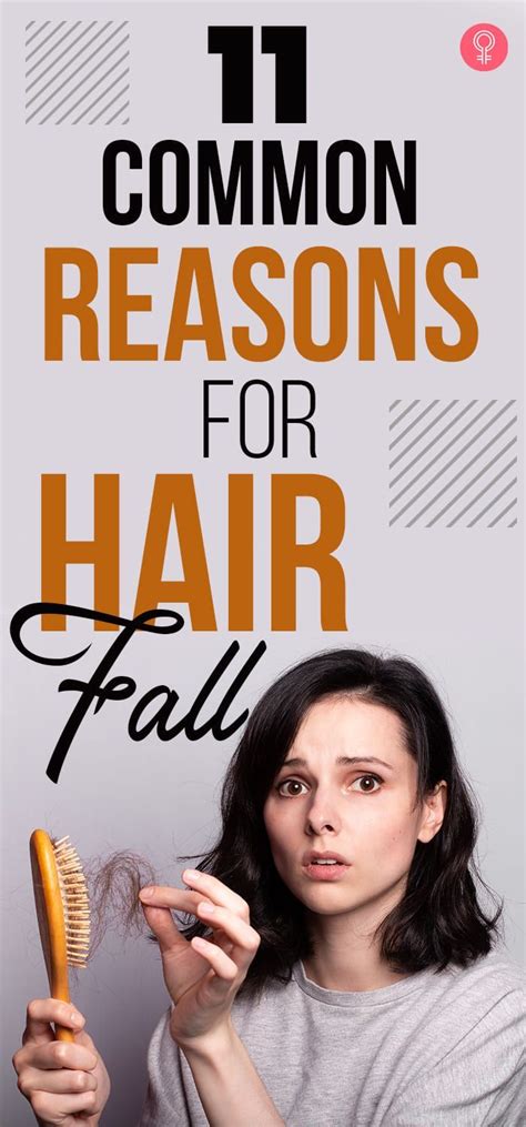 Common Reasons For Hair Fall That You May Not Be Aware Of Artofit