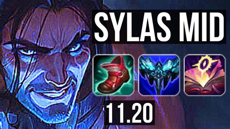 SYLAS Vs YASUO MID Legendary 6 Solo Kills 18 3 7 300 Games NA