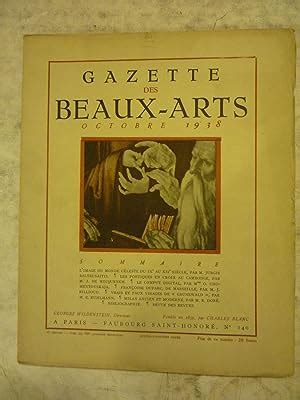 Gazette Des Beaux Arts First Edition Books Abebooks