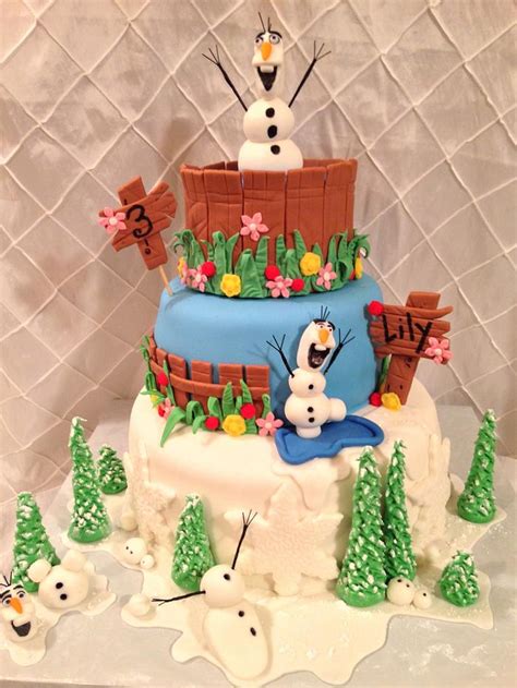 Frozen Movie Cake Decorated Cake By Maggie Rosario Cakesdecor