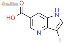 3 碘 1H 吡咯并 3 2 b 吡啶 6 羧酸 3 Iodo 1H pyrrolo 3 2 b pyridine 6