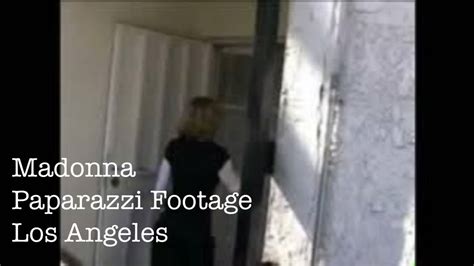 Madonna Paparazzi Footage Los Angeles YouTube