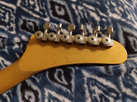 Warmoth Reverse Headstock Neck For Fender Srv 12 Honey Reverb