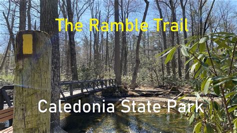 Hiking The Ramble Trail Caledonia State Park Pa Youtube