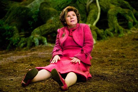 Professor Umbridge sips tea — Harry Potter Fan Zone