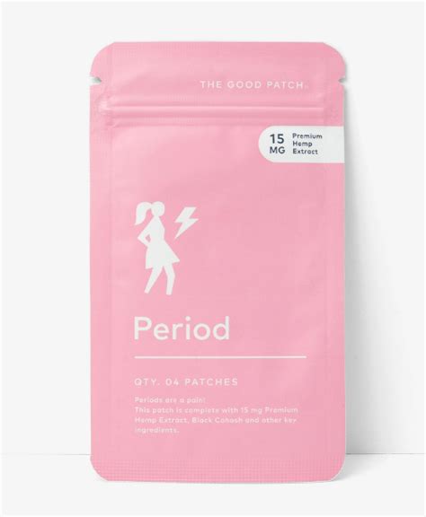 Period Patches 4 Count Rehoboth Beach De Avenue Apothecary And Spa