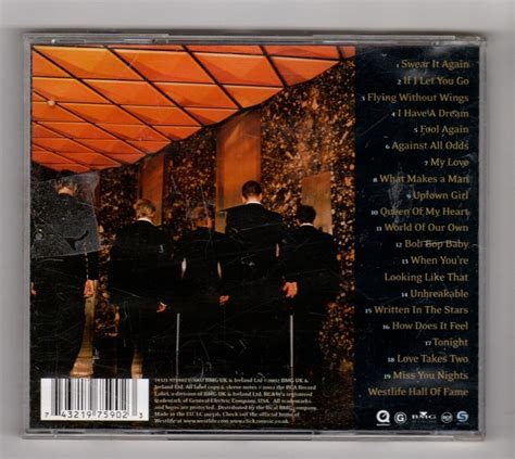 IE752 Westlife Unbreakable The Greatest Hits Vol 1 2002 CD EBay