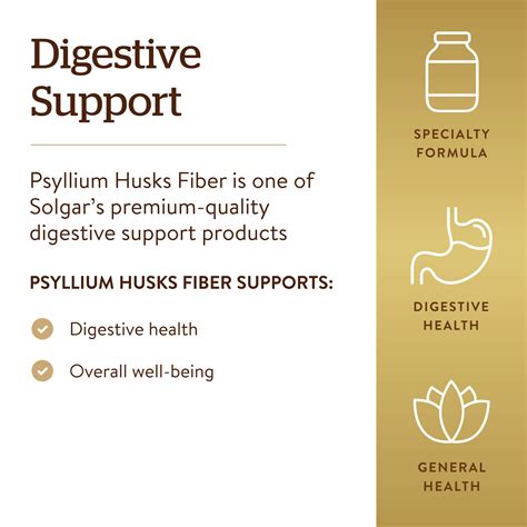 Solgar Psyllium Husks Fiber 500 Mg 500 Vegetable Capsules Lifeirl