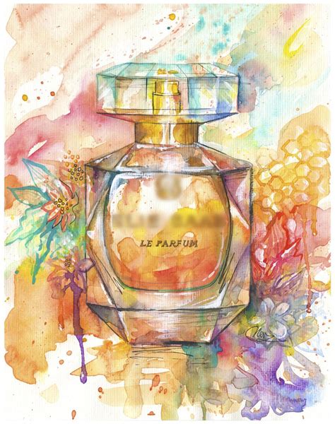 I Love Painting Perfume Bottles Along With Their Notes I Hope You Guys