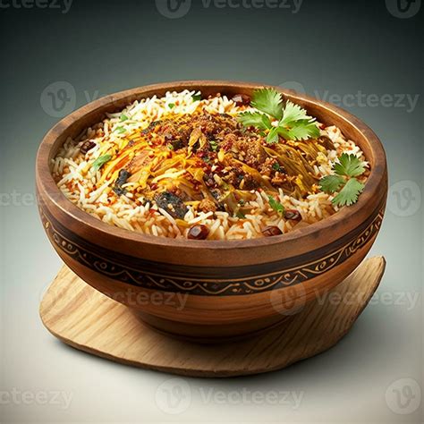 Biryani Rice in Bowl, Desi Food Indian Biryani In Bowl, 24228693 Stock ...