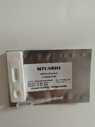 Nitrofuran Seafood Rapid Test Kit , Fish Test Kit MT2015043 ROSH Approved