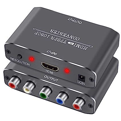 Amazon Hdmi To Component Vedio Converter Muosu Hdmi To Ypbpr