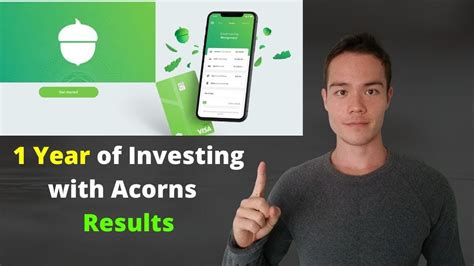 My Acorns Investment App Moderately Aggressive Portfolio After Year