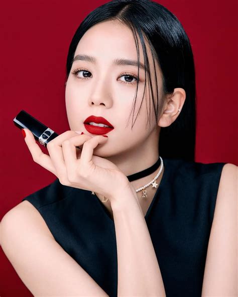 210122 Blackpinks Jisoo X Rouge Dior Makeup Kpopping