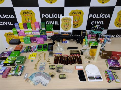 Polícia Civil Do Df Prende Dono De Tabacaria Por Tráfico De Drogas Acorda Df