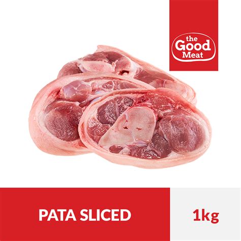 Pork Pata 1kg Sliced The Good Meat