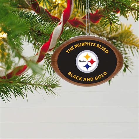 NFL Football Pittsburgh Steelers Text Personalized Ornament - Personalized Ornaments | Hallmark