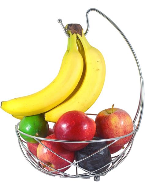 Amazon Scnve Fruit Basket Tier Fruit Bowl With Banana Hanger