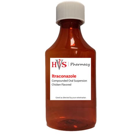 Itraconazole Compounded Oral Suspension Heartland Vet Supply