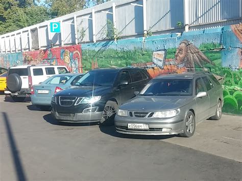 46 Редкий самолет 9 4X Saab 9 5 2 3 л 2002 года встреча DRIVE2