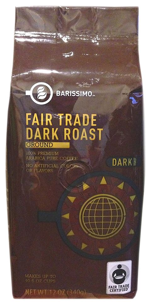 Buy Barissimo Premium Fair Trade Dark Roast Ground Coffee Oz Bag