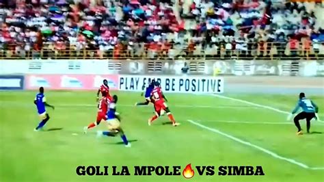 GOLI LA GEORGE MPOLE SIMBA VS GEITA GOLD FC HIGHLIGHTS AND GOALS 2022